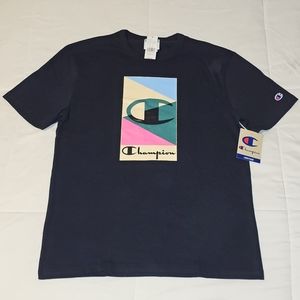 Brand New W/Tag's: Authentic CHAMPION SHORT SLEEVE GRAPHIC SHORT SLEEVE SHIRT, M
